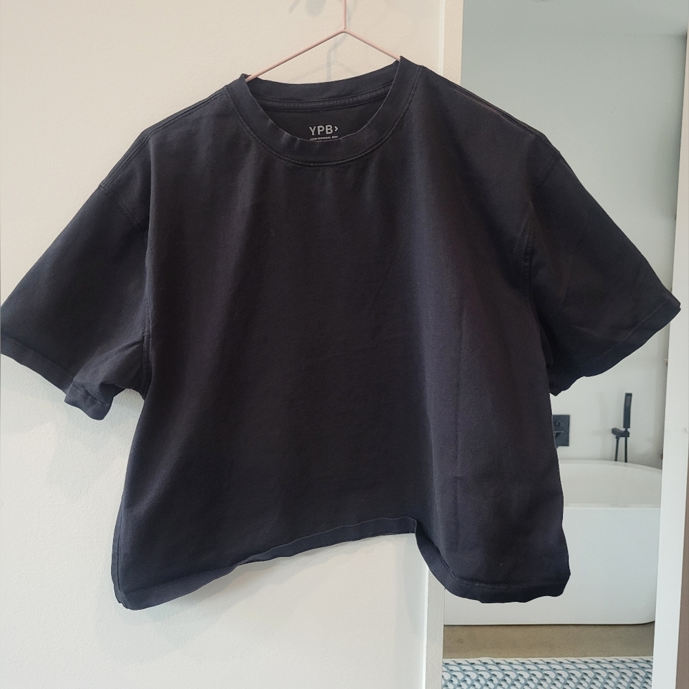 YPB cropped boxy tshirt